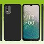F�r Nokia C32 Silikoncase TPU Schutz Schwarz Handy Tasche H�lle Cover Etui Neu 