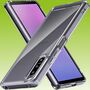 Fr Sony Xperia 10 V 5. Generation Cover Handy Tasche Etuis TPU Hart Glas Folie AUSWAHL