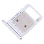 SIM SD Karten Halter f�r Samsung Galaxy Tab S8 Plus Ersatzteil Silber