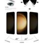 F�r Samsung Galaxy S23+ Plus 3D Privacy Anti Spy H9 Hart Glas Folie