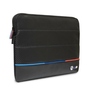 BMW Universal bis 16 Notebook Cover Tasche Carbon Tricolor Schwarz 