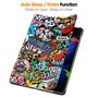 Fr Xiaomi Pad 6 / 6 Pro 11 3folt Wake UP Smart Cover Motiv Tasche