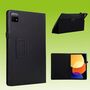 F�r Xiaomi Pad 6 / Pad 6 Pro 11 Zoll Schwarz Kunstleder H�lle Cover Tablet Tasche Case Etuis Neu
