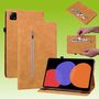 F�r Xiaomi Pad 6 / 6 Pro Kunstleder H�lle Rei�verschluss Tablet Tasche