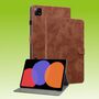 F�r Xiaomi Pad 6 / 6 Pro Kunstleder Sand Tiger Style Tablet Tasche