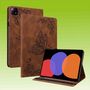F�r Xiaomi Pad 6 / 6 Pro Kunstleder Schmetterling Style Tablet Tasche