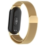 Milanese Uhrenarmband mit Magnetverschluss f�r Xiaomi Mi Band 8 Gold