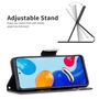F�r Xiaomi Redmi Note 12S 4G Kunstleder Handy Tasche Book Motiv Muster