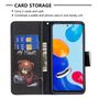 F�r Xiaomi Redmi Note 12S 4G Kunstleder Handy Tasche Book Motiv Muster