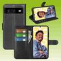 F�r Google Pixel 8 Handy Tasche Wallet Premium Schutz H�lle Case Cover Etuis Neu Zubeh�r Schwarz
