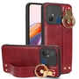 F�r Xiaomi Redmi 12C Handy H�lle Tasche TPU mit Armband / Ringhalter 