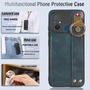 F�r Xiaomi Redmi 12C Handy H�lle Tasche TPU mit Armband / Ringhalter 