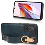 F�r Xiaomi Redmi 12C Handy H�lle Tasche TPU mit Armband / Ringhalter 