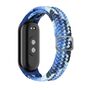 F�r Xiaomi Mi Band 8 Elastisches Design Sport gewebtes Nylon Band 