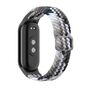 F�r Xiaomi Mi Band 8 Elastisches Design Sport gewebtes Nylon Band 
