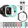 Zweifarbiges Sport Silikon Band f�r Xiaomi Redmi Watch 3 Ersatz Band  
