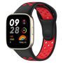 Zweifarbiges Sport Silikon Band f�r Xiaomi Redmi Watch 3 Ersatz Band  