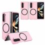 F�r Samsung Galaxy Z Fold5 5G Magnet Magsafe Handy H�lle Etuis Pink