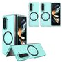 F�r Samsung Galaxy Z Fold5 5G Magnet Magsafe Handy H�lle Etuis T�rkis