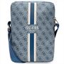Guess Universell bis 10 Tablet Tasche 4G Stripes Tablet Bag Blau