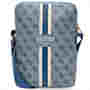 Guess Universell bis 10 Tablet Tasche 4G Stripes Tablet Bag Blau