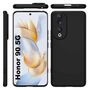 F�r Honor 90 Silikon TPU Schwarz Handy Tasche H�lle Case Cover Etuis