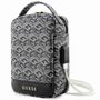 Guess Universelle Tasche Tragetasche Umhngetasche GCube Stripe Black
