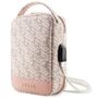 Guess Universelle Tasche Tragetasche Umh�ngetasche GCube Stripe Pink