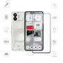 F�r Nothing Phone 2 3D Premium 0,3 mm H9 Hart Glas Schwarz Folie Schutz H�lle Zubeh�r Neu