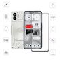 F�r Nothing Phone 2 2x 3D Premium 0,3 mm H9 Hart Glas Schwarz Folie Schutz H�lle Zubeh�r Neu