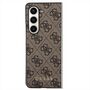 Guess Samsung Galaxy Z Fold5 Hlle Case 4G Charms Collection Braun