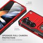 Fr Samsung Galaxy Z Fold5 5G Armor Magnet Ring Cover Handy Hlle Neu 