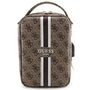 Guess Universell Tablet Tasche Umhngetasche 4G Printed Stripes Braun