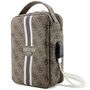 Guess Universell Tablet Tasche Umhngetasche 4G Printed Stripes Braun