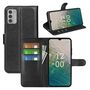 F�r Nokia G42 Handy Tasche Wallet Premium Schutz H�lle Case Cover Etuis Neu Zubeh�r Schwarz