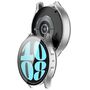 F�r Samsung Galaxy Watch 6 40mm 360 Grad Schutzh�lle Glas Transparent