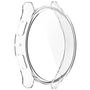 F�r Samsung Galaxy Watch 6 40mm 360 Grad Schutzh�lle Glas Transparent