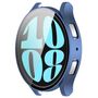 F�r Samsung Galaxy Watch 6 44mm 360 Grad Schutzh�lle mit Glas Blau