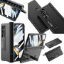 F�r Samsung Galaxy Z Fold5 5G Magnetische Metall H�lle 360 Grad Cover