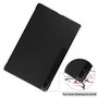 F�r Samsung Galaxy Tab S10 / S9 / S8 Ultra 3folt Wake UP Smart Cover Schwarz Tasche Etuis H�lle
