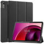 F�r Lenovo Tab M10 5G 10.6 Zoll 2023 3folt Wake UP Smart Cover Schwarz Tasche Etuis H�lle