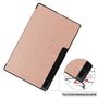 F�r Samsung Galaxy Tab S10 / S9 / S8 Ultra 3folt Wake UP Smart Cover Rose Gold Tasche Etuis H�lle