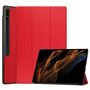 F�r Samsung Galaxy Tab S10 / S9 / S8 Ultra 3folt Wake UP Smart Cover Rot Tasche Etuis H�lle