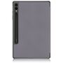 F�r Samsung Galaxy Tab S10 Plus / S9 Plus FE Plus / S8 Plus 3folt Wake UP Grau Tasche H�lle