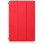 F�r Samsung Galaxy Tab S10 Plus / S9 Plus FE Plus / S8 Plus 3folt Wake UP Smart Cover Rot Tasche H�lle
