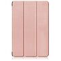 F�r Samsung Galaxy Tab S10 Plus / S9 Plus FE Plus / S8 Plus 3folt Wake UP Rose Gold Tasche H�lle