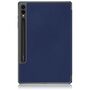 F�r Samsung Galaxy Tab S10 Plus / S9 Plus FE Plus / S8 Plus 3folt Wake UP Smart Dunkelblau Tasche H�lle