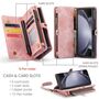 F�r Samsung Galaxy Z Fold5 5G CaseMe Handy Tasche Kunstleder H�lle 