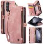 F�r Samsung Galaxy Z Fold5 5G CaseMe Handy Tasche Kunstleder H�lle 