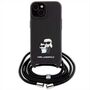 Karl Lagerfeld  Apple iPhone 15 Plus Schutzh�lle Saffiano Metal Pin 